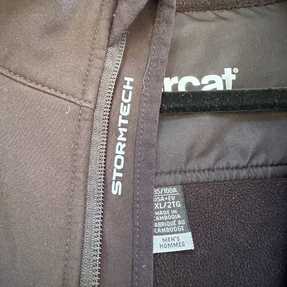 2/$30 Tigercat H2Xtreme Stormtech Waterproof Jacket Size 2XL Zip Up Black Work - Picture 7 of 15